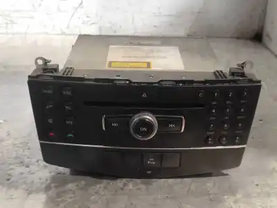İkinci el araba yedek parçası ses sistemi / radyo cd için mercedes-benz clase c (w204) berlina c 200 cdi blueefficiency (204.001) oem iam referansları a2048700594 a2048700089 a0004429160
