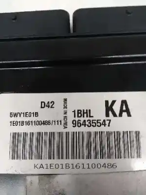 Second-hand car spare part ecu engine control for chevrolet lacetti se oem iam references 5wy1e01b d42 1bhl ka 96435547