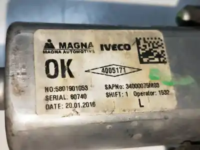 Автозапчастина б/у регулятор вікна передній лівий для iveco daily combi 2.3 diesel посилання на oem iam 5801901053  