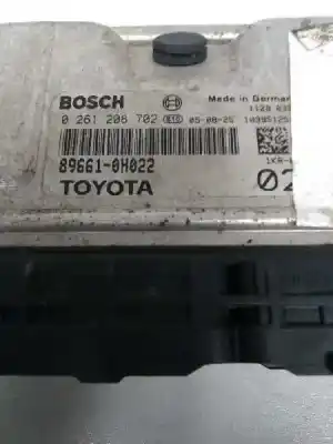 Peça sobressalente para automóvel em segunda mão centralina de motor uce por citroen c1 1.0 cat (384f) referências oem iam 0261208702 02 1krfe 896610h022