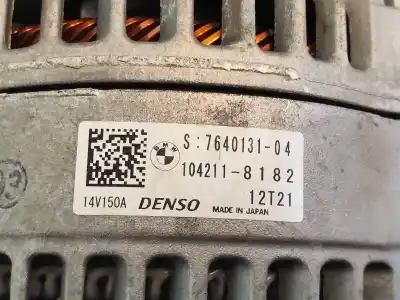 Автозапчастина б/у генератор для mini mini 5-trg. (f55) one d посилання на oem iam 764013104  1042118182