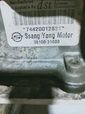 Автозапчастина б/у коробка передач для ssangyong actyon 200 xdi посилання на oem iam 3610031000 automat 74420012821