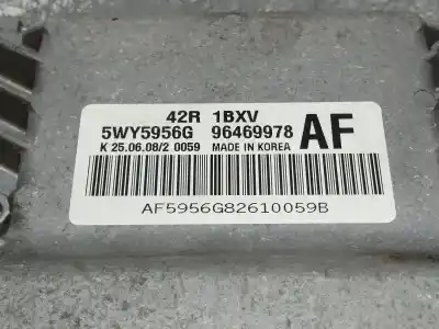Second-hand car spare part ecu engine control for chevrolet aveo ls oem iam references 5wy5956g 42r 1bxv af 96469978