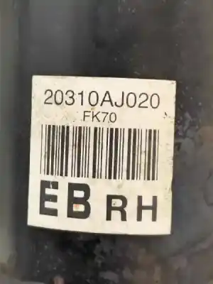Автозапчасти б/у амортизатор передний правый за subaru legacy lim. b14 limited ссылки oem iam 20310aj020 20365aj010 