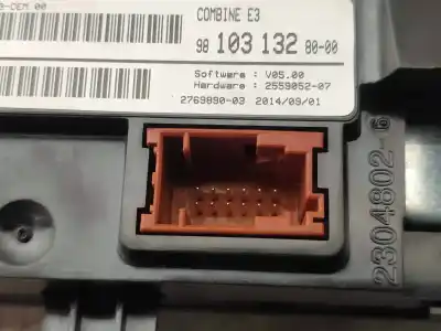 Peça sobressalente para automóvel em segunda mão quadrante por citroen c4 cactus 1.6 bluehdi 100 referências oem iam 981031328000  276989003