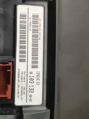 Peça sobressalente para automóvel em segunda mão quadrante por citroen c4 cactus 1.6 bluehdi 100 referências oem iam 981031328000  276989003