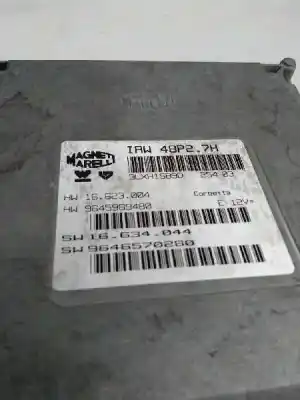 Peça sobressalente para automóvel em segunda mão Centralina De Motor Uce por CITROEN C2 (JM_) 1.1 Referências OEM IAM IAW48P27H 9645989480 16623004 9646570280 16634044