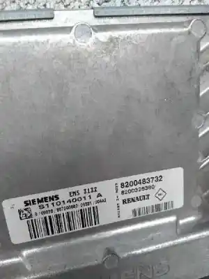 Автозапчастина б/у ебу контролер двигуна для dacia logan 1.4 cat посилання на oem iam s110140011a ems3132 8200483732