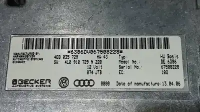 Автозапчасти б/у электронный модуль за audi q7 (4l) 3.0 v6 24v tdi ссылки oem iam 4e0035729  4l0910729n