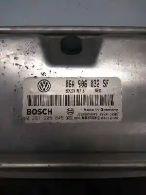 Peça sobressalente para automóvel em segunda mão centralina de motor uce por seat leon (1m1) stella referências oem iam 0261208645 me75 06a906032sf