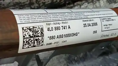 Автозапчастина б/у передня ліва подушка безпеки для audi q7 (4l) 3.0 v6 24v tdi посилання на oem iam 4l0880741a  