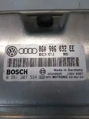 Second-hand car spare part ecu engine control for seat toledo (1m2) executive oem iam references 0261207534 me75 06a906032ee