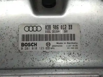 Автозапчасти б/у блок управления двигателем за audi a3 (8l) 1.9 tdi ссылки oem iam 0281010123  038906012bb