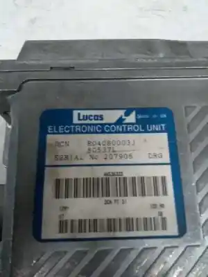 Second-hand car spare part Ecu Engine Control for FIAT MAREA WEEKEND (185) 1.9 Turbodiesel OEM IAM references R04080003J  80537L