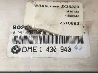 Second-hand car spare part ecu engine control for bmw serie 3 coupe (e46) 318 ci oem iam references 0261204420 7510883 bosch dme1430940