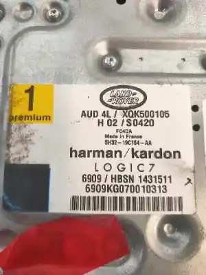 Автозапчастина б/у gps навігаційна система для land rover range rover (lm) 3.6 td v8 посилання на oem iam 7h42199c063aa xra500031 xqk500105 4622005571 4621008882