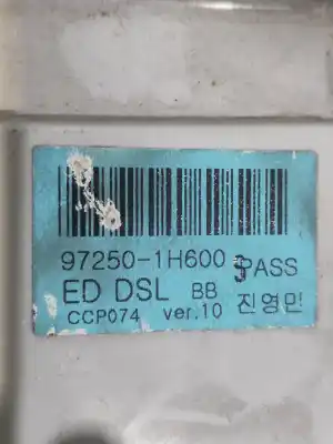 Peça sobressalente para automóvel em segunda mão comando de sofagem (chauffage / ar condicionado)  por kia cee´d active referências oem iam 972501h600  