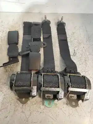 Second-hand car spare part rear seat belts set for peugeot 208 style oem iam references 