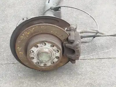 Автозапчастина б/у задня вісь для volkswagen caddy ka/kb (2c) kombi посилання на oem iam   