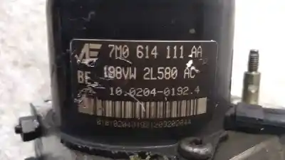Peça sobressalente para automóvel em segunda mão abs por seat alhambra (7v8) 1.9 tdi referências oem iam 10094903103 1j09073790 7m0614111aa 10020401924 10094903103