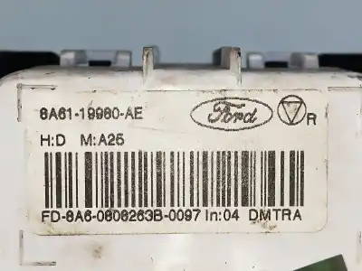 Автозапчастина б/у контроль опалення / кондиціонації для ford fiesta vi (cb1, ccn) 1.4 tdci посилання на oem iam 8a6119980ae  