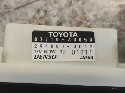Peça sobressalente para automóvel em segunda mão resistência sofagem chauffage por lexus is 300h referências oem iam 2948000012  8771030050