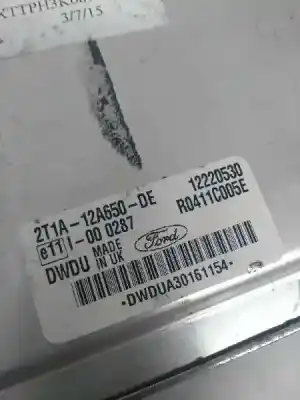 Second-hand car spare part ecu engine control for ford transit connect (tc7) 1.8 tddi turbodiesel cat oem iam references r0411c005e 12220530 dwdu 2t1a12a650de