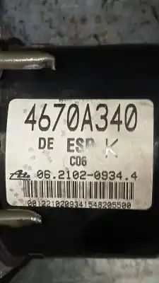 Pezzo di ricambio per auto di seconda mano abs per citroen c-crosser (vu_, vv_) 2.2 hdi riferimenti oem iam 06210951003 06210209344 28560010023 4670a340