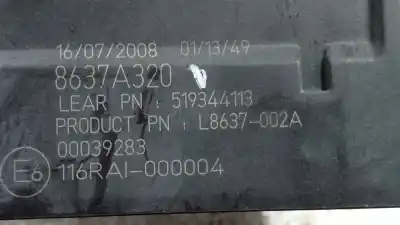 Peça sobressalente para automóvel em segunda mão caixa de fusíveis e relés por citroen c-crosser (vu_, vv_) 2.2 hdi referências oem iam 8637a320  519344113
