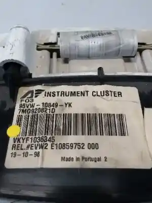 Peça sobressalente para automóvel em segunda mão quadrante por ford galaxy (vx) 1.9 tdi cat referências oem iam 95vw10849  