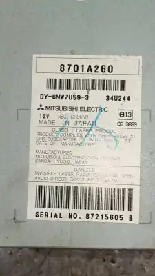 Pezzo di ricambio per auto di seconda mano impianto audio / radio cd per citroen c-crosser (vu_, vv_) 2.2 hdi riferimenti oem iam 8701a260  