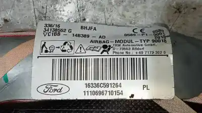 Автозапчасти б/у передняя правая подушка безопасности за ford fiesta vi (cb1, ccn) 1.25 ссылки oem iam c1bb14b389ad  