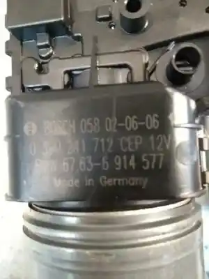 Peça sobressalente para automóvel em segunda mão motor do limpa para brisas por bmw serie 3 compact (e46) 320td referências oem iam 0390241712  67636914577
