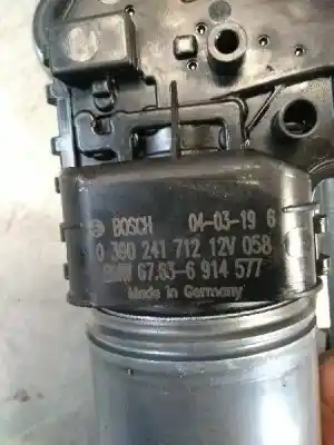 Peça sobressalente para automóvel em segunda mão motor do limpa para brisas por bmw serie 3 compact (e46) 320td referências oem iam 0390241712 67636914577 3397020558