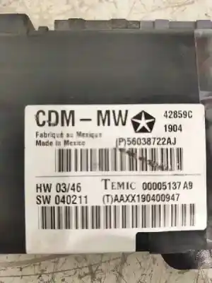 Second-hand car spare part electronic module for chrysler 300 c 3.5 oem iam references p56038722aj 000051137a9 42859c
