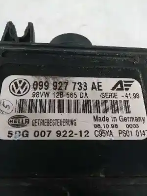Peça sobressalente para automóvel em segunda mão unidade de controle automática da caixa de câmbio por ford galaxy (vx) 2.8 v6 cat referências oem iam 099927733ae  5dg00792212