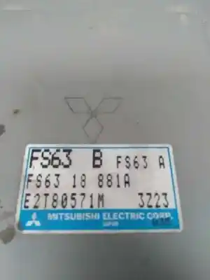 Second-hand car spare part ecu engine control for ford probe 2.0 16v cat oem iam references fs6318881a fs63a e2t80571m