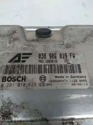 Second-hand car spare part ecu engine control for ford galaxy (vy) 1.9 tdi cat oem iam references 0281010629 12a650 038906019fa
