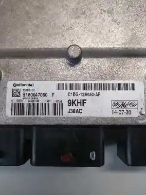 Second-hand car spare part ecu engine control for ford fiesta vi (cb1, ccn) 1.25 oem iam references s180047050f 9khf j38ac c1bg12a650af