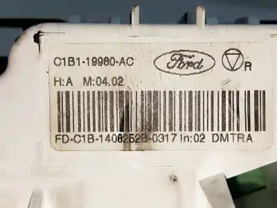Автозапчастина б/у контроль опалення / кондиціонації для ford fiesta vi (cb1, ccn) 1.25 посилання на oem iam c1b119980ac  