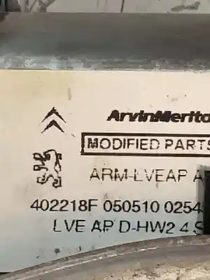 Second-hand car spare part driver left window regulator for citroen ds3 base oem iam references 402218f  