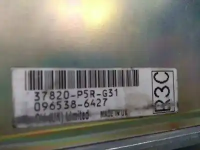 Pièce détachée automobile d'occasion calculateur moteur ecu pour honda accord berlina (cc/ce) * références oem iam 37820p5rg31  r3c