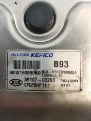 Second-hand car spare part ecu engine control for kia picanto (ja) gt line oem iam references 3910703293 b93 1b84620x