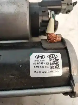 Автозапчастина б/у двигун запускається для kia picanto (ja) gt line посилання на oem iam f002gc0051  3610004300