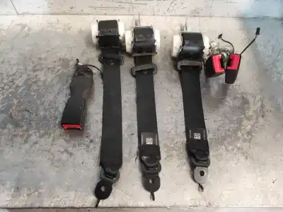Peça sobressalente para automóvel em segunda mão conjunto de cintos de segurança traseiros por bmw serie 5 lim. (f10) 525d referências oem iam 