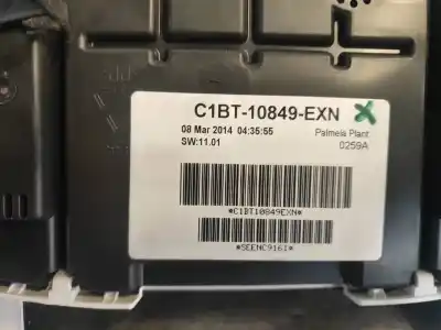 Автозапчасти б/у приборная доска за ford fiesta (ccn) st-line ссылки oem iam c1bt10849exn  