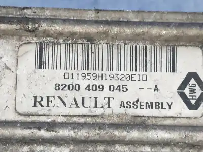 Peça sobressalente para automóvel em segunda mão intercooler por dacia sandero stepway referências oem iam 8200409045  