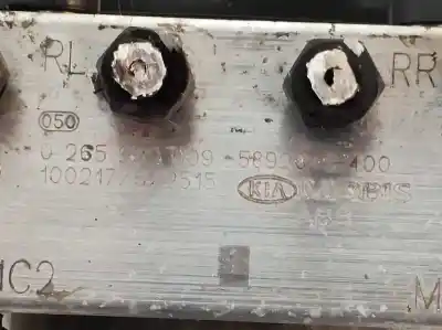 Peça sobressalente para automóvel em segunda mão abs por kia pro_cee´d drive referências oem iam 0265232609 0265800972 589201h400