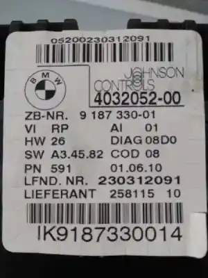 Peça sobressalente para automóvel em segunda mão quadrante por bmw serie 1 berlina (e81/e87) 116d referências oem iam 403205200  ik9187330014
