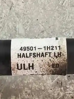 Peça sobressalente para automóvel em segunda mão transmissão dianteira esquerda por kia pro_cee´d drive referências oem iam 495011h211  